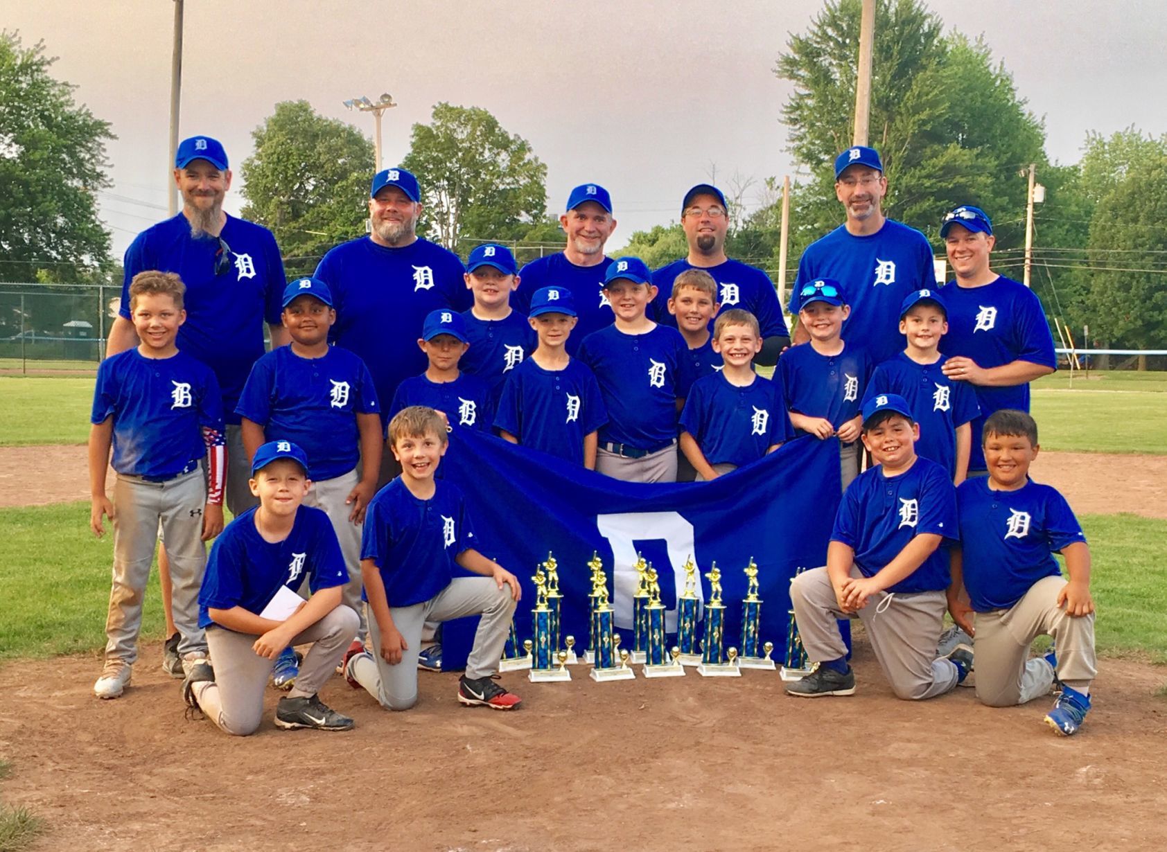 Defiance 8U All-Stars win Montpelier Tourney